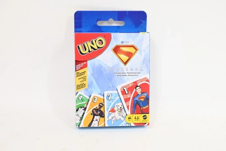Gioco di carte UNO Superman movie