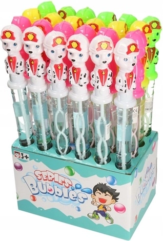 Bollicine di sapone cane 37 cm, 24 pz in espositore