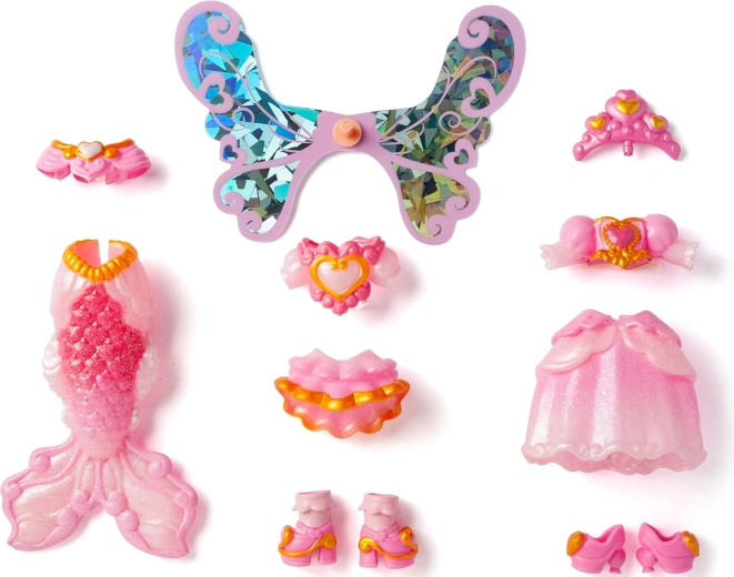 Travestimenti 3in1: principessa, fata, sirena