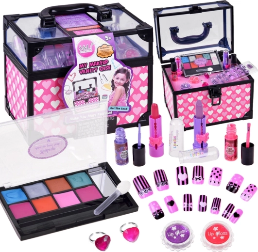 Valigetta cosmetica per bambini con trucchi