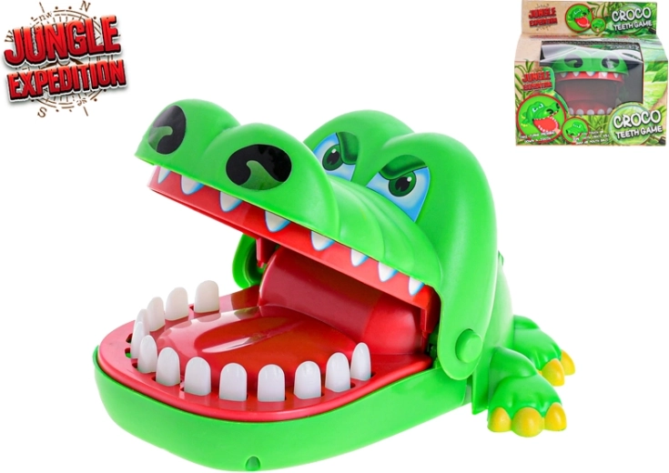 Gioco coccodrillo mordace Jungle Expedition 16 cm