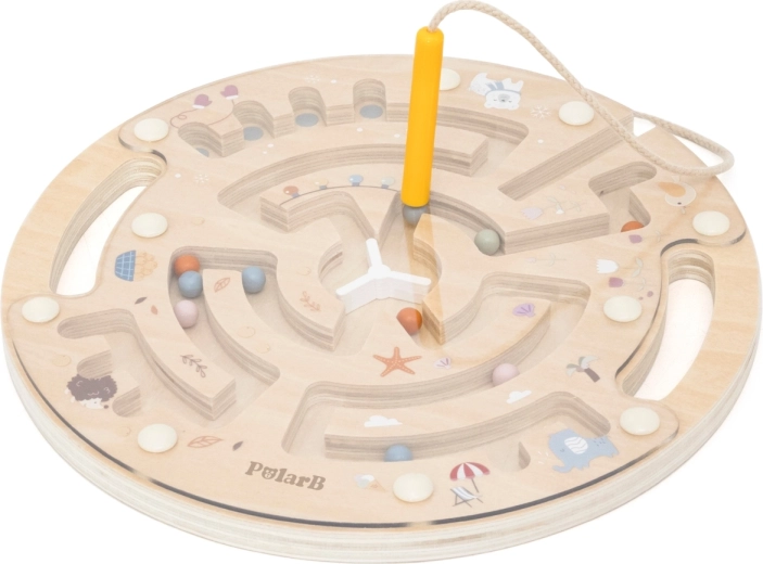 Guida magnetica delle palline