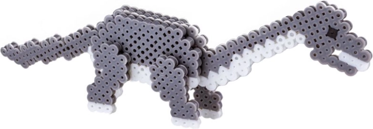 Figurina 3D di brontosauro finita