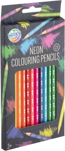 Matite colorate neon – set da 12 colori