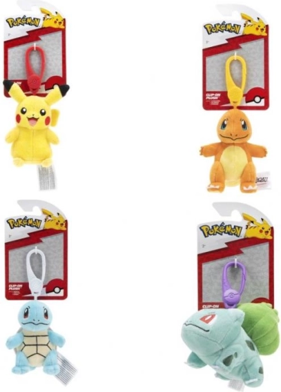 Portachiavi Pokémon peluche