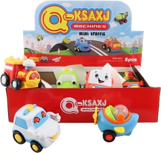 Veicoli per bambini a frizione – set da 8 pz