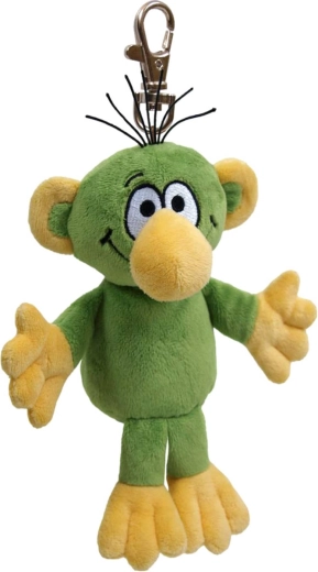 Moravská ústředna portachiavi peluche Rákosníček con moschettone - 1 pezzo