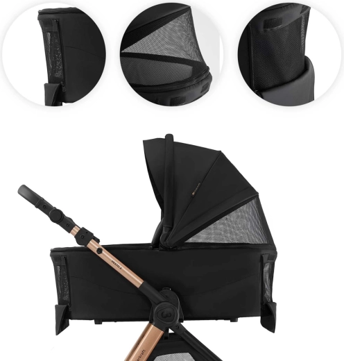 Navicella con ventilazione a 3 zone per un maggiore comfort