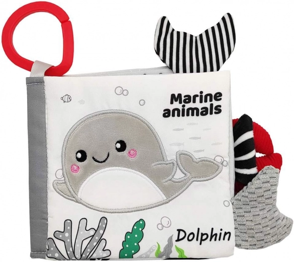 Libretto sensoriale a contrasto Akuku Mare