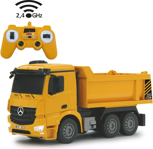 Jamara Mercedes-Benz Arocs camion ribaltabile radiocomandato 1:26 2,4 GHz - 1 pezzo