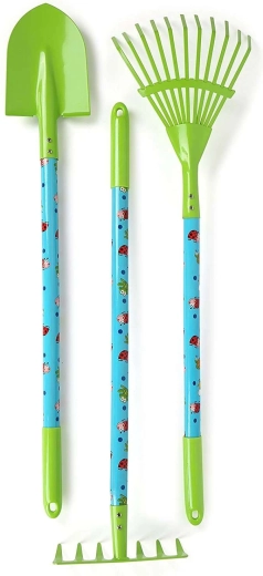 Attrezzi in metallo resistenti in misura per bambini