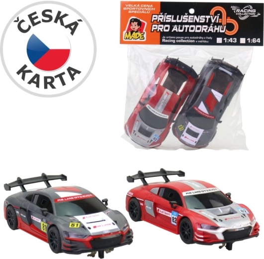 Auto di ricambio per pista AUDI – 2 pz