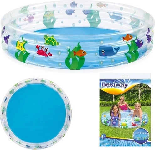 Piscina gonfiabile per bambini Ocean di Bestway 152x30 cm