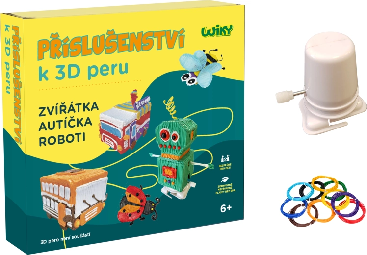 Robot camminanti per penna 3D WIKY – confezione in ceco