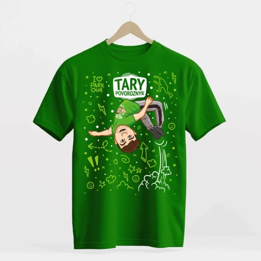 Tary Povoroznyk maglietta verde Tary drink beko