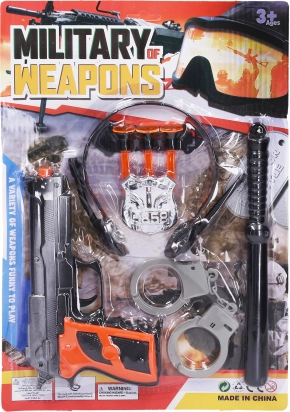 Set della polizia per piccoli custodi dell’ordine