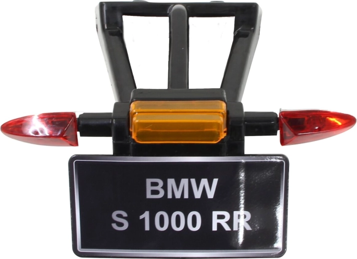 Supporto per targa Jamara con indicatore di direzione per motocicletta elettrica per bambini BMW S1000RR