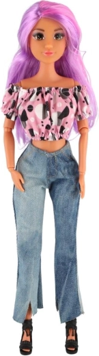 Outfit in denim di tendenza