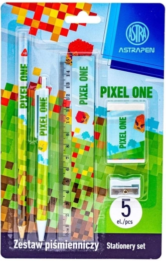 Set da scrittura Astra Pixel One – set da 5 pezzi