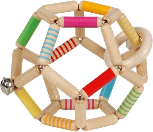 Palla tattile elastica a strisce