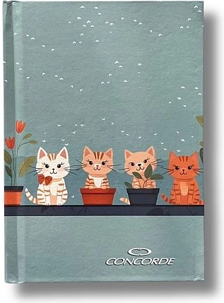 Quaderno di registrazione A6 righe 8 mm, 100 fogli CONCORDE