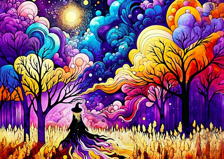 ENJOY puzzle Il sentiero della strega 1000 pezzi