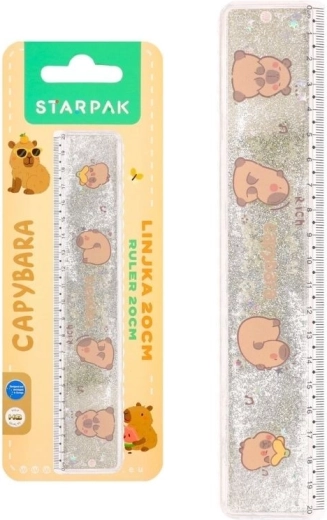 Righello capibara 20 cm