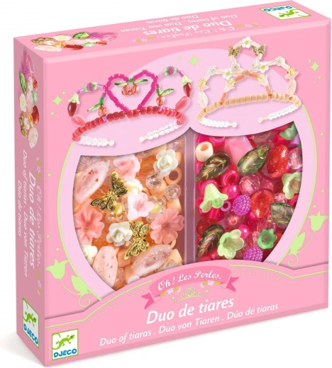 Djeco kit per creare cerchietti rosa