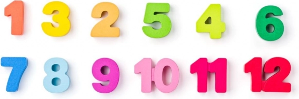 Numeri rimovibili e abbinamento delle forme