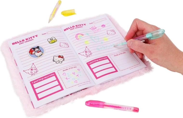 Pagine allegre con motivi Hello Kitty and Friends