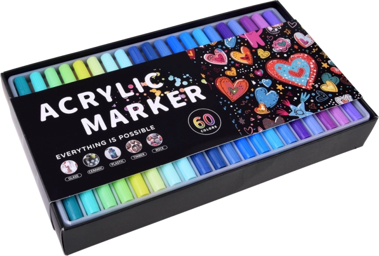 60 colori in un unico set