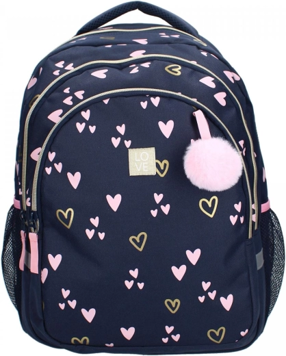 Due scomparti e tasche pratiche