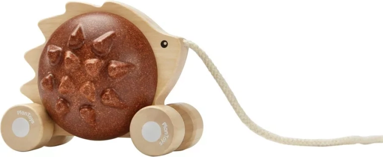 Gioco in legno da trainare per sviluppare la motricità