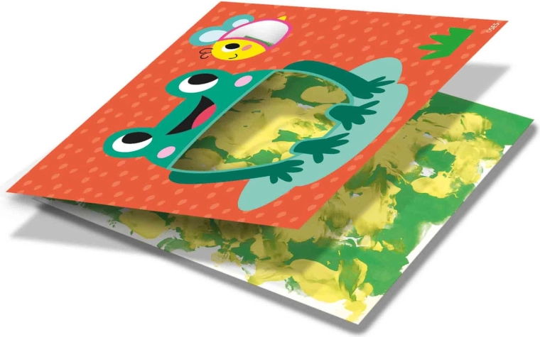 Immagini come biglietto d’auguri con fustella