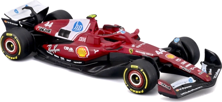 Autentica monoposto Ferrari SF-25 (2025) in scala 1:64