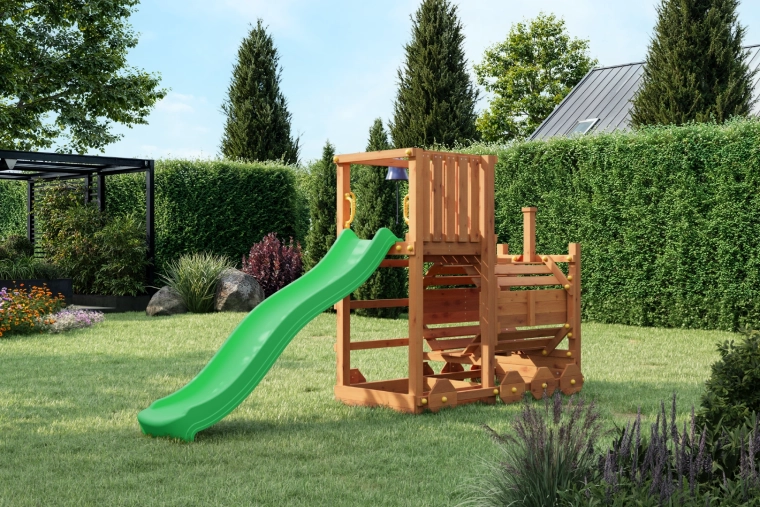 Lungo scivolo da 220 cm