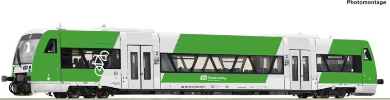 Roco automotrice diesel Stadler 841 201-7 ČD (H0)