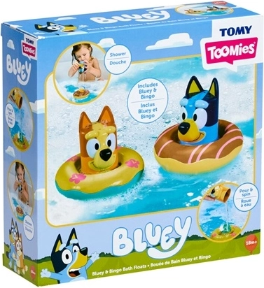 Giochi galleggianti da bagno Bluey - 2 pezzi