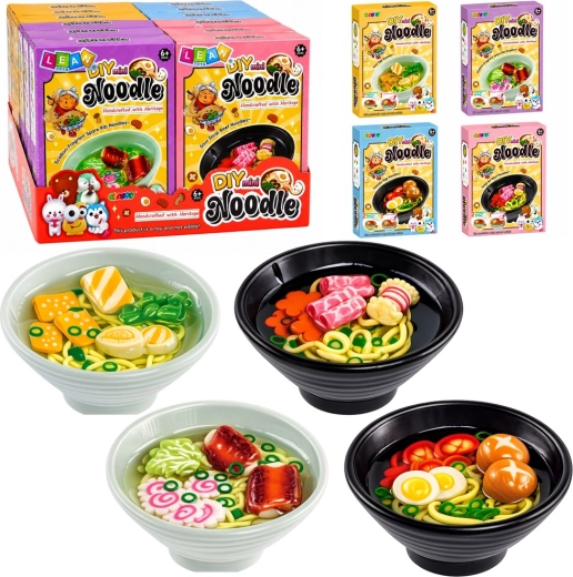 Set creativo fai-da-te ramen – portachiavi o ciondolo per borsa