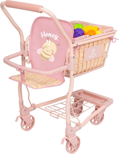 DeCuevas carrello della spesa 2 in 1 con frutta Honey