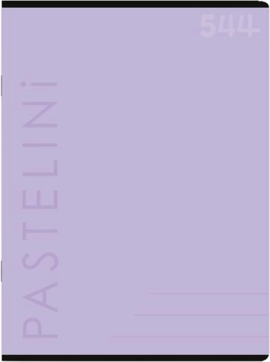 Quaderno A5 Pastelini viola a righe