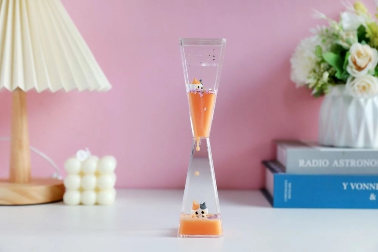 Delizioso motivo 3D del gattino arancione