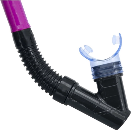 Comodo snorkel con boccaglio in silicone