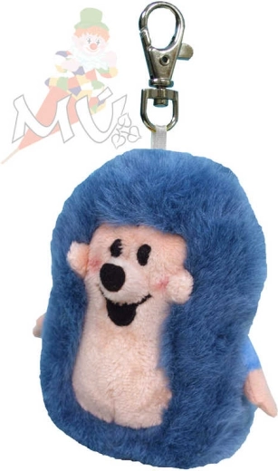 Moravská ústředna Riccio con moschettone grigio-azzurro - 1 pezzo