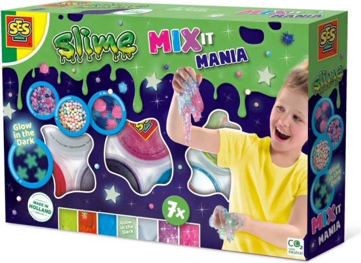 7 vasetti di slime per combinazioni infinite