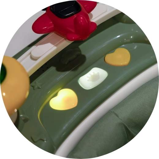 Pannello interattivo con luci e suoni