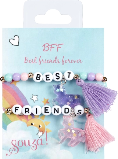 Souza! braccialetti per migliori amiche (2 pz)