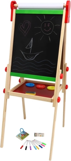 Struttura in legno stabile e spazio contenitivo