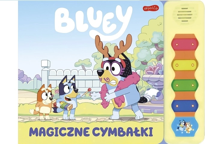 Bluey cimbali magici – libro interattivo sonoro