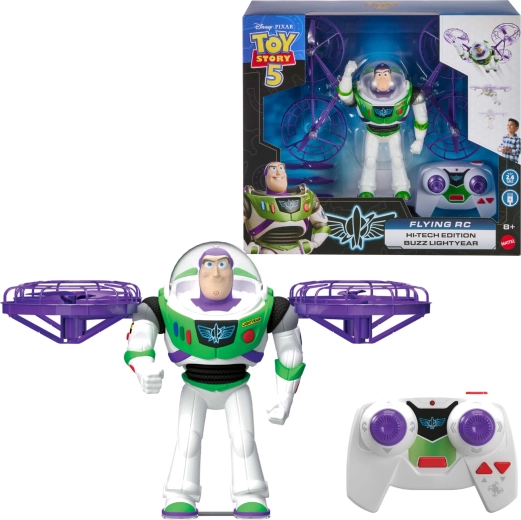Mattel Disney Pixar Toy Story action figure RC volante Buzz Lightyear 18 cm